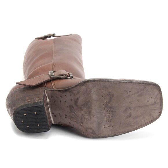 John Fluevog I Believe High Sheryl Tall Boot With Buckles Women's Size 8.5 US - Picture 14 of 16